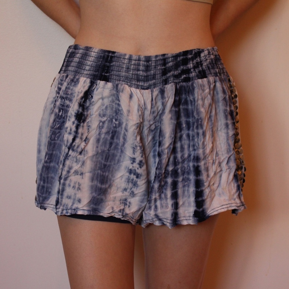 Miss me blue shorts